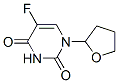 5-FLUORO-1-(TETRAHYDRO-2-FURYL)URACIL 化学構造式