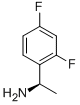 (DL) 2,4-Difluorobenzenemethanamine-alpha-methyl  Struktur