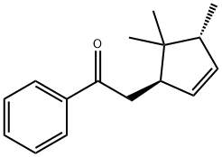 Ethanone, 1-phenyl-2-[(1R,4R)-4,5,5-trimethyl-2-cyclopenten-1-yl]- (9CI),791104-74-0,结构式
