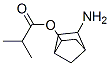Propanoic acid, 2-methyl-, 5-aminobicyclo[2.2.1]hept-2-yl ester (9CI) Structure
