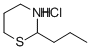 2-Propyltetrahydro-2H-1,3-thiazine hydrochloride,79128-37-3,结构式