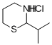 2-Isopropyltetrahydro-2H-1,3-thiazine hydrochloride Struktur