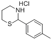 2-(p-Tolyl)tetrahydro-2H-1,3-thiazine hydrochloride 结构式