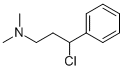 (3-CHLORO-3-PHENYL-PROPYL)-DIMETHYL-AMINE HYDROCHLORIDE 化学構造式