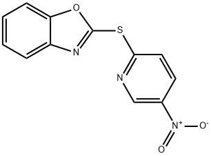 2-(5-Nitro-pyridin-2-ylsulfanyl)-benzooxazole|2-(5-NITRO-PYRIDIN-2-YLSULFANYL)-BENZOOXAZOLE