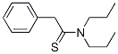 Benzeneethanethioamide,  N,N-dipropyl- Structure