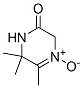 2(1H)-Pyrazinone,  3,6-dihydro-5,6,6-trimethyl-,  4-oxide Struktur