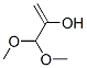 1-Propen-2-ol, 3,3-dimethoxy- (9CI) Structure