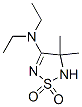 1,2,5-Thiadiazol-3-amine,N,N-diethyl-4,5-dihydro-4,4-dimethyl-,1,1-dioxide(9CI) Structure