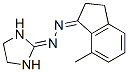 2-Imidazolidinone,(2,3-dihydro-7-methyl-1H-inden-1-ylidene)hydrazone(9CI) Structure