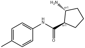 Cyclopentanecarboxamide, 2-amino-N-(4-methylphenyl)-, trans- (9CI),791531-28-7,结构式