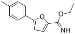 2-Furancarboximidicacid,5-(4-methylphenyl)-,ethylester(9CI) Structure