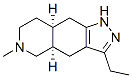 1H-Pyrazolo[3,4-g]isoquinoline,3-ethyl-4,4a,5,6,7,8,8a,9-octahydro-6-methyl-,cis-(9CI),791553-30-5,结构式