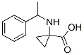 Cyclopropanecarboxylic acid, 1-[(1-phenylethyl)amino]- (9CI)|