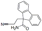 9-(2-cyanoethyl)-9H-fluorene-9-carboxamide Struktur