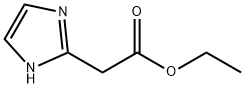 1H-Imidazole-2-aceticacid,ethylester(9CI) 化学構造式