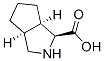 Cyclopenta[c]pyrrole-1-carboxylic acid, octahydro-, (1S,3aS,6aR)- (9CI) Structure