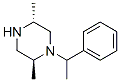 Piperazine, 2,5-dimethyl-1-(1-phenylethyl)-, (2S,5R)- (9CI) Struktur
