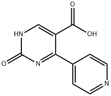 2-HYDROXY-4-(4-PYRIDINYL)-5-PYRIMIDINECARBOXYLIC ACID HYDRATE Structure