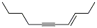 (E)-3-Decen-5-yne Structure