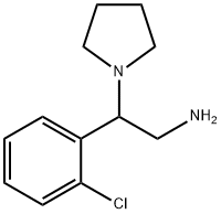 791601-03-1 2-(2-クロロフェニル)-2-ピロリジン-1-イルエタンアミン