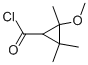 Cyclopropanecarbonyl chloride, 2-methoxy-2,3,3-trimethyl- (9CI) 化学構造式