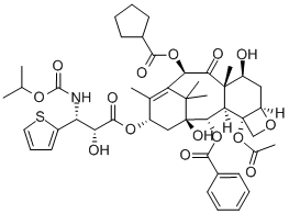 司莫紫杉醇,791635-59-1,结构式