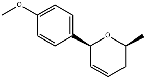 2H-Pyran,3,6-dihydro-6-(4-methoxyphenyl)-2-methyl-,(2S,6S)-(9CI),791637-41-7,结构式