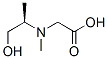 Glycine, N-[(1R)-2-hydroxy-1-methylethyl]-N-methyl- (9CI) Structure