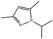 3,5-二甲基-1-(丙-2-基)-1H-吡唑 结构式