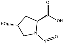 D-Proline, 4-hydroxy-1-nitroso-, cis- (9CI) 化学構造式