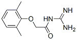 Acetamide, N-(aminoiminomethyl)-2-(2,6-dimethylphenoxy)- (9CI) Structure