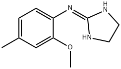 Benzenamine, N-2-imidazolidinylidene-2-methoxy-4-methyl- (9CI) Struktur