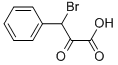 RAC-3-BROMO-2-OXO-3-PHENYLPROPANOIC ACID 化学構造式