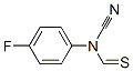 N-(4-Fluorophenyl)cyanothioformamide Struktur