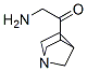 Ethanone, 2-amino-1-(1-azabicyclo[2.2.1]hept-3-yl)-, exo- (9CI) Structure