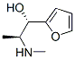 2-Furanmethanol,alpha-[1-(methylamino)ethyl]-,[S-(R*,R*)]-(9CI) Struktur