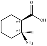 CIS-2-AMINO-2-METHYL-CYCLOHEXANECARBOXYLIC ACID,791764-65-3,结构式