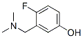 Phenol, 3-[(dimethylamino)methyl]-4-fluoro- (9CI) Structure