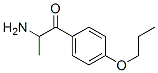 1-Propanone,  2-amino-1-(4-propoxyphenyl)- Structure