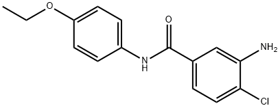 3-amino-4-chloro-N-(4-ethoxyphenyl)benzamide Structure