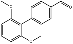 4-(2,6-Dimethoxyphenyl)benzaldehyde Structure