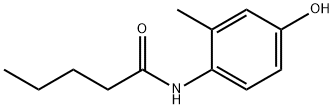 Pentanamide, N-(4-hydroxy-2-methylphenyl)- (9CI) Struktur