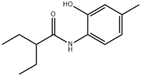 Butanamide, 2-ethyl-N-(2-hydroxy-4-methylphenyl)- (9CI) Structure