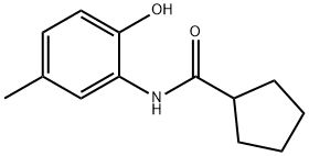 시클로펜탄카르복사미드,N-(2-히드록시-5-메틸페닐)-(9CI)