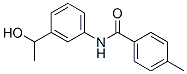 Benzamide, N-[3-(1-hydroxyethyl)phenyl]-4-methyl- (9CI) Structure