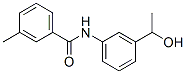 Benzamide, N-[3-(1-hydroxyethyl)phenyl]-3-methyl- (9CI) 结构式