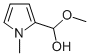 1H-Pyrrole-2-methanol,alpha-methoxy-1-methyl-(9CI) 结构式