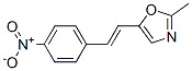 Oxazole, 2-methyl-5-[2-(4-nitrophenyl)ethenyl]- (9CI) Struktur