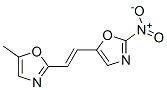 Oxazole, 5-methyl-2-[2-(2-nitro-5-oxazolyl)ethenyl]- (9CI) 化学構造式